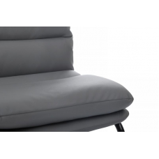 Кресло Pegas RCH PS-919 Серый/Металл Черный