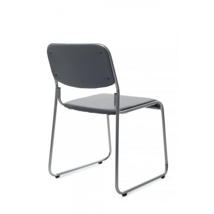 Кресло Nix RCH OMKL-01 Серый/Металл окрашенный Хром