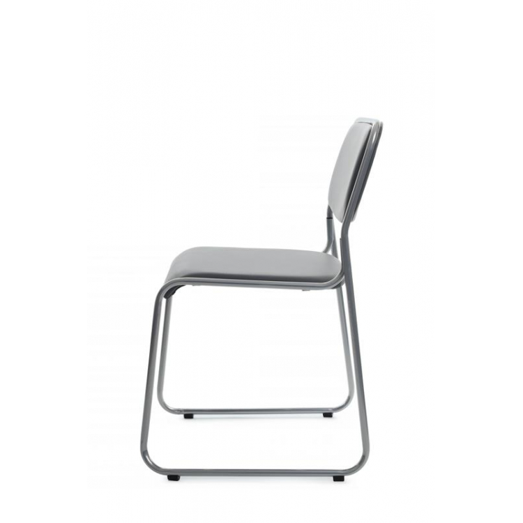 Кресло Nix RCH OMKL-01 Серый/Металл окрашенный Хром