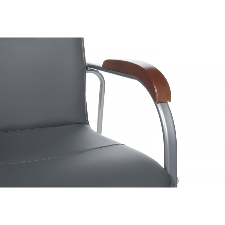 Стул Самба с деревянными подлокотниками SMB-02 Серый