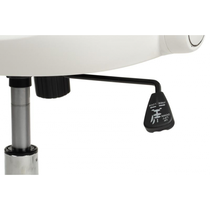 Кресло Oliver RCH W-203AC Белый пластик/Синий