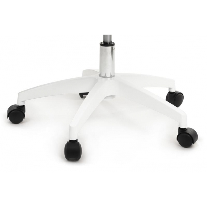 Кресло Oliver RCH W-203AC Белый пластик/Синий