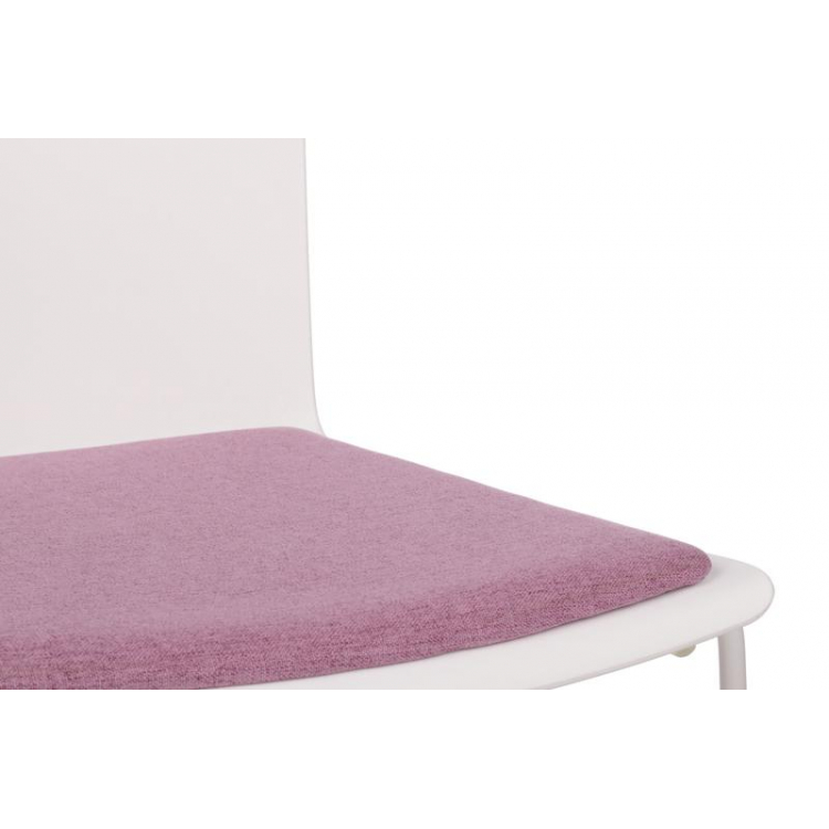 Кресло Simple X-19 Белый/Розовый