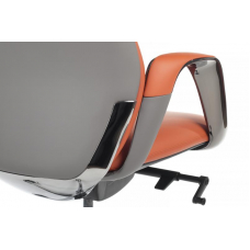 Кресло Napoli YZPN-YR020 Оранжевый/Серый