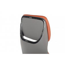 Кресло Napoli YZPN-YR020 Оранжевый/Серый