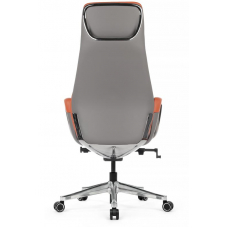 Кресло Napoli YZPN-YR020 Оранжевый/Серый