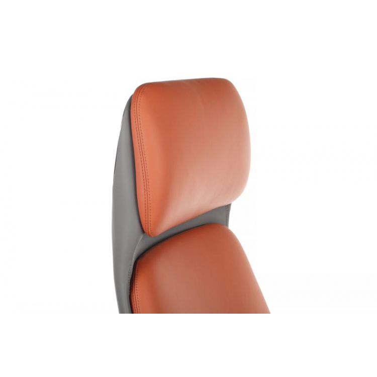 Кресло Napoli YZPN-YR020 Оранжевый/Серый