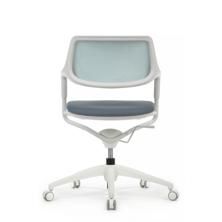 Кресло Scroll HY-813D Голубой/Серый