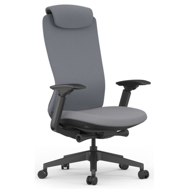 Кресло Gemini EGE-002A Черный пластик/Серый