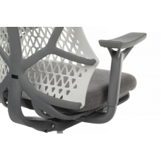 Кресло Ego A644 Белый/Серый