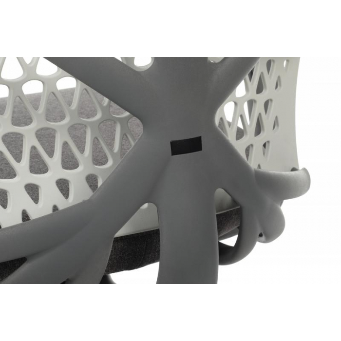 Кресло Ego A644 Белый/Серый