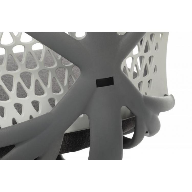 Кресло Ego A644 Белый/Серый