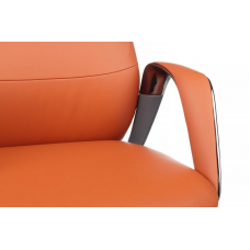 Кресло Napoli-M YZPN-YR021 Оранжевый/Серый