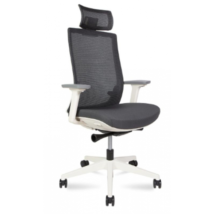 Кресло Forum CH-312A-BS Белый пластик/Серый