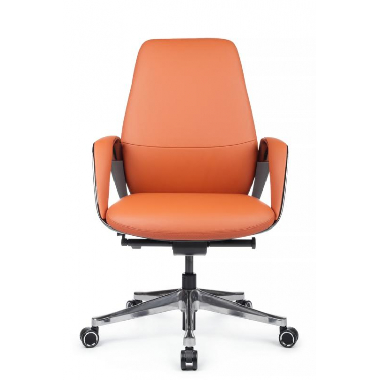 Кресло Napoli-M YZPN-YR021 Оранжевый/Серый