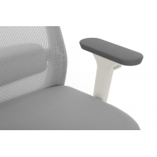 Кресло Work W-218C WHITE Светло-серый
