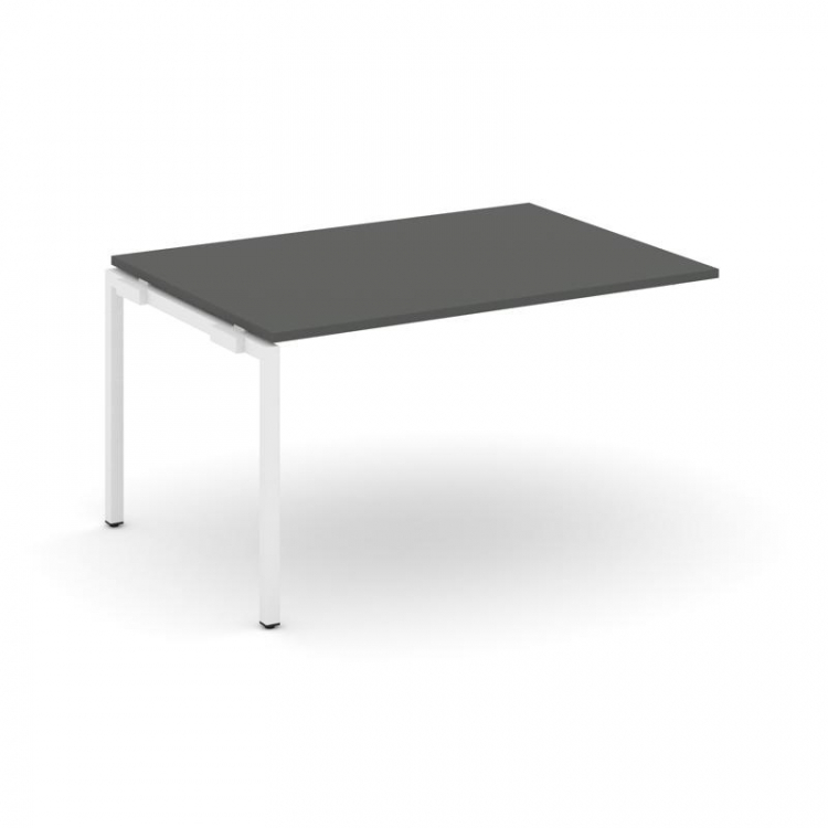 Style Project Проходной наб. элем. перег. стола SN-4P.NSPRG-001.3 Антрацит/Металл Белый 980*980*750