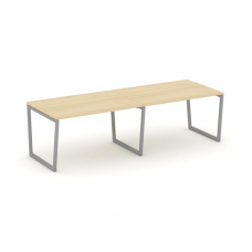 Style Project Стол переговорный SN-4T2.SPRG-014.3 Акация Лорка/Металл Серый 3160*980*750