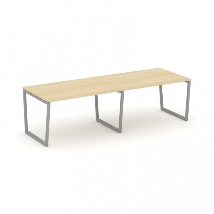 Style Project Стол переговорный SN-4T2.SPRG-014.3 Акация Лорка/Металл Серый 3160*980*750