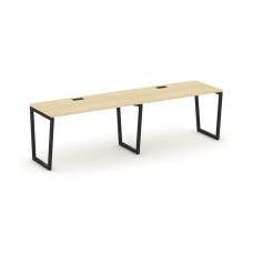 Style Project Рабочая станция 1 сторон. SN-4T2.ORS-022 Акация Лорка/Металл Черный/Заглушка Пластик Ч