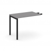 Стайл Проджект Брифинг приставка SN-4P.BR-003 Серый Пепел/Металл Черный 980*600*750