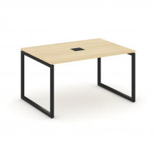 Style Project Стол переговорный SN-4O.SPRG-004 Акация Лорка/Металл Черный 1580*980*750