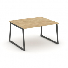 Style Project Стол переговорный SN-4T1.SPRG-033.3 Тиквуд Светлый/Металл Антрацит 1380*1180*750