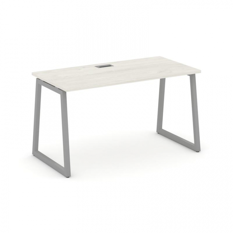Style Project Стол письменный SN-4T1.SP-005 Дуб Наварра/Металл Серый/Заглушка Пластик Серебро 1780*6