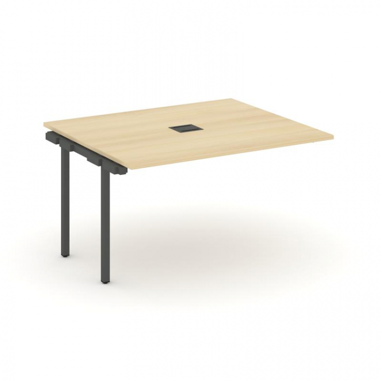 Style Project Проходной наб. элем. перег. стола SN-4P.NSPRG-032 Акация Лорка/Металл Антрацит 1180*11