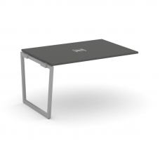 Style Project Проходной наб. элем. перег. стола SN-4T2.NSPRG-002 Антрацит/Металл Серый/Заглушка Мета