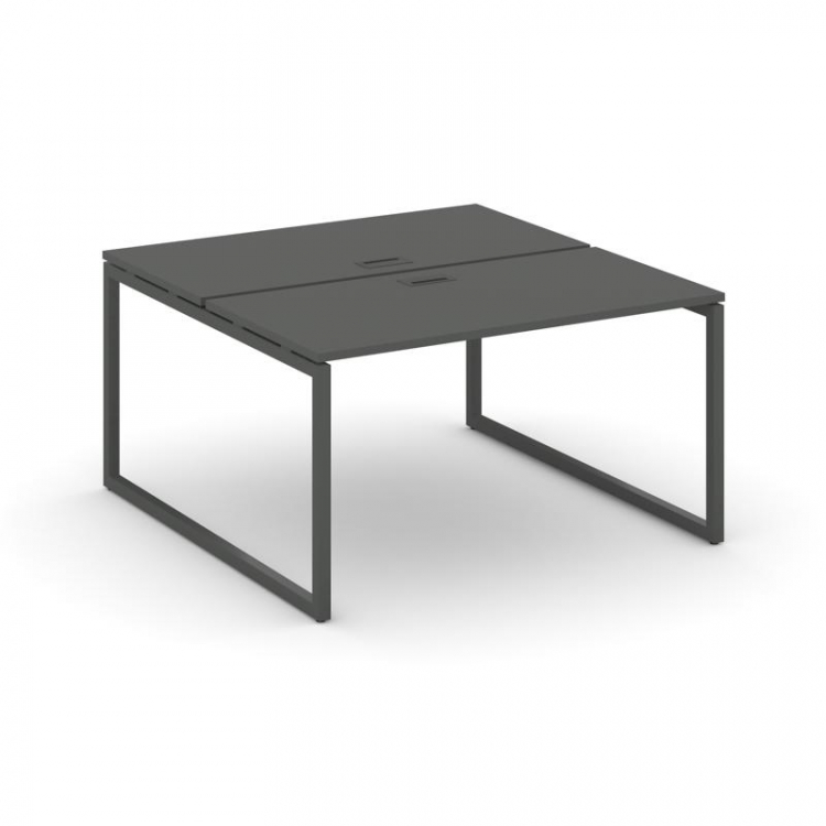 Style Project Рабочая станция 2-х сторон. SN-4O.DRS-013 Антрацит/Металл Антрацит 1380*1432*750