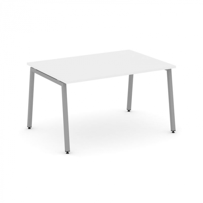 Style Project Стол переговорный SN-4A.SPRG-003.3 Белый/Металл Серый 1380*980*750