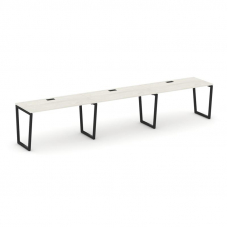 Style Project Рабочая станция 1 сторон. SN-4T2.ORS-032 Дуб Наварра/Металл Черный/Заглушка Пластик Че