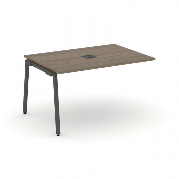 Style Project Проходной наб. элем. перег. стола SN-4A.NSPRG-001 Вяз Благородный/Металл Антрацит 980*