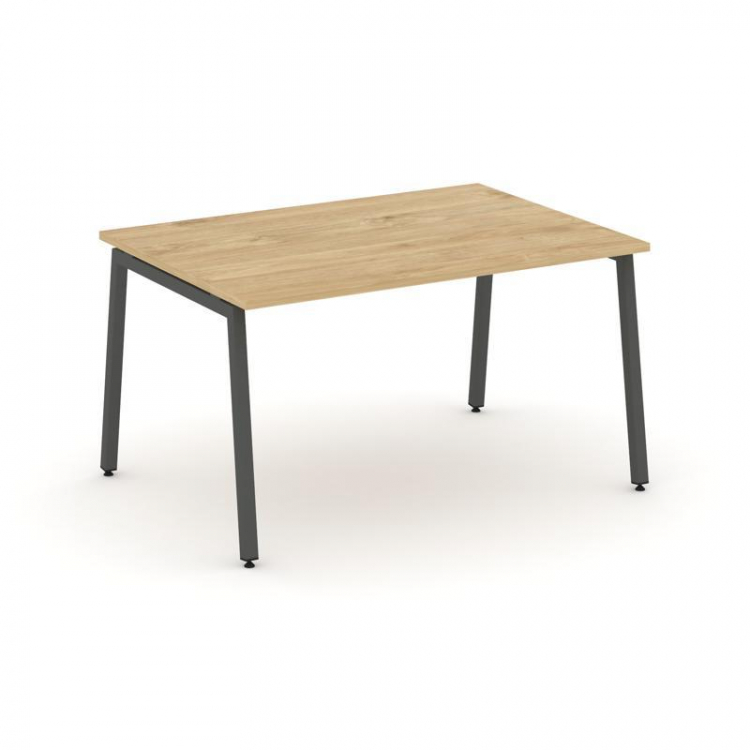 Style Project Стол переговорный SN-4A.SPRG-004.3 Тиквуд Светлый/Металл Антрацит 1580*980*750