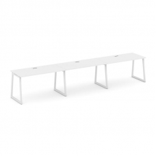 Style Project Рабочая станция 1 сторон. SN-4T1.ORS-033 Белый/Металл Белый/Заглушка Пластик Белый 414