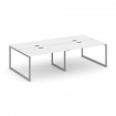 Style Project Рабочая станция 2-х сторон. SN-4O.DRS-034 Белый/Металл Серый 3160*1232*750