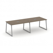 Style Project Стол переговорный SN-4T1.SPRG-014 Вяз Благородный/Металл Серый/Заглушка Металл Серый 3