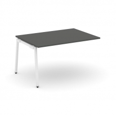 Style Project Проходной наб. элем. перег. стола SN-4A.NSPRG-003.3 Антрацит/Металл Белый 1380*980*750