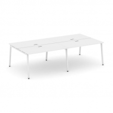 Style Project Рабочая станция 2-х сторон. SN-4A.DRS-033 Белый/Металл Белый 2760*1232*750