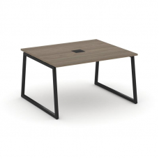 Style Project Стол переговорный SN-4T1.SPRG-032 Вяз Благородный/Металл Черный/Заглушка Металл Черный