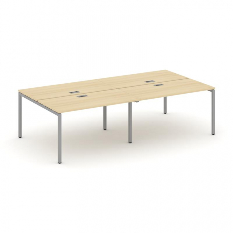 Style Project Рабочая станция 2-х сторон. SN-4P.DRS-041 Акация Лорка/Металл Серый 1960*1432*750