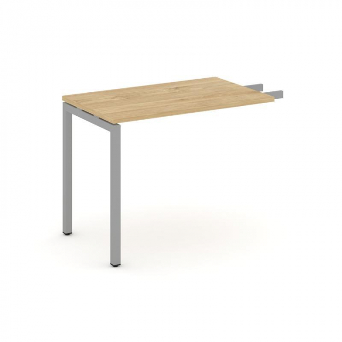 Стайл Проджект Брифинг-приставка SN-4P.BR-001 Тиквуд Светлый/Металл Серый 580*600*750