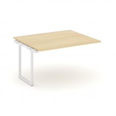 Style Project Проходной наб. элем. перег. стола SN-4O.NSPRG-032.3 Акация Лорка/Металл Белый 1180*118