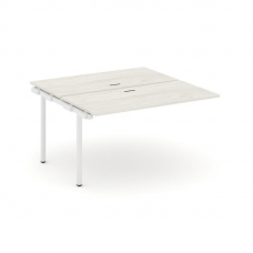 Style Project Проходной наб. элем. SN-4P.DNRS-012 Дуб Наварра/Металл Белый 1180*1432*750