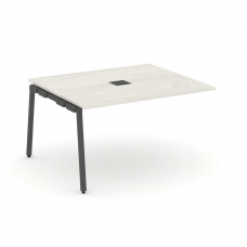 Style Project Проходной наб. элем. перег. стола SN-4A.NSPRG-033 Дуб Наварра/Металл Антрацит 1380*118