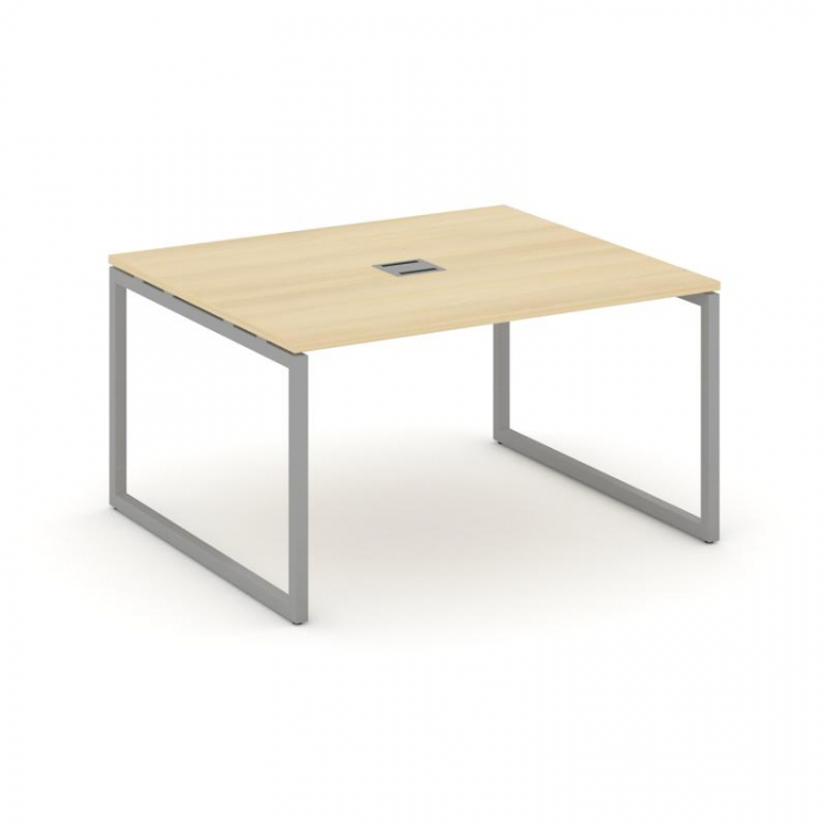 Style Project Стол переговорный SN-4O.SPRG-033 Акация Лорка/Металл Серый 1380*1180*750