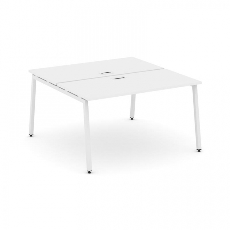 Style Project Рабочая станция 2-х сторон. SN-4A.DRS-004 Белый/Металл Белый 1580*1232*750