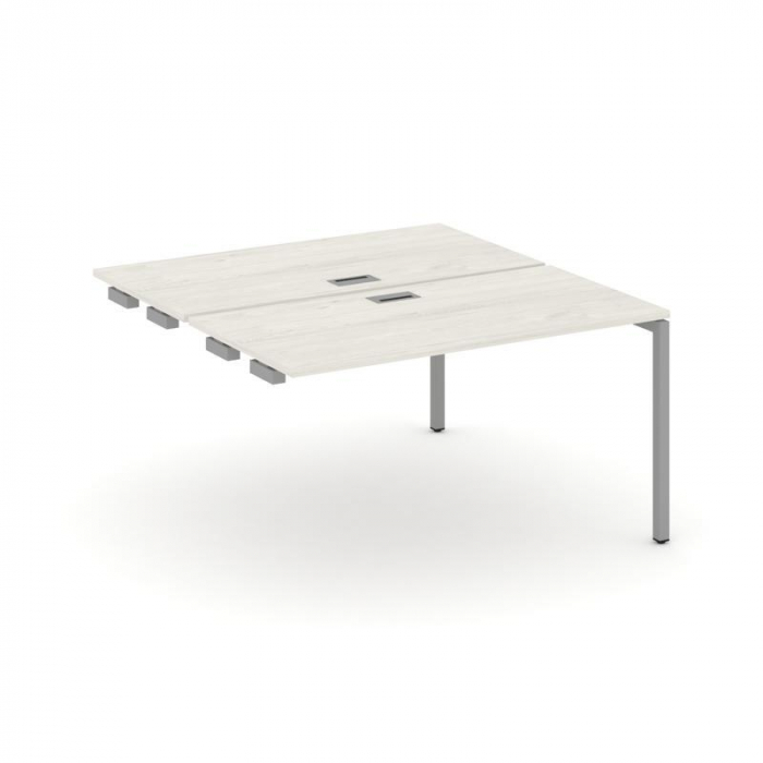 Style Project Стол-приставка к опор. элем. SN-4P.DPRS-021 Дуб Наварра/Металл Серый 980*1632*750