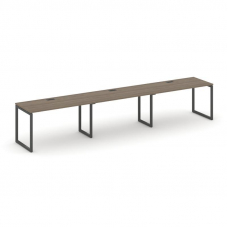 Style Project Рабочая станция 1 сторон. SN-4O.ORS-033 Вяз Благородный/Металл Антрацит 4140*600*750